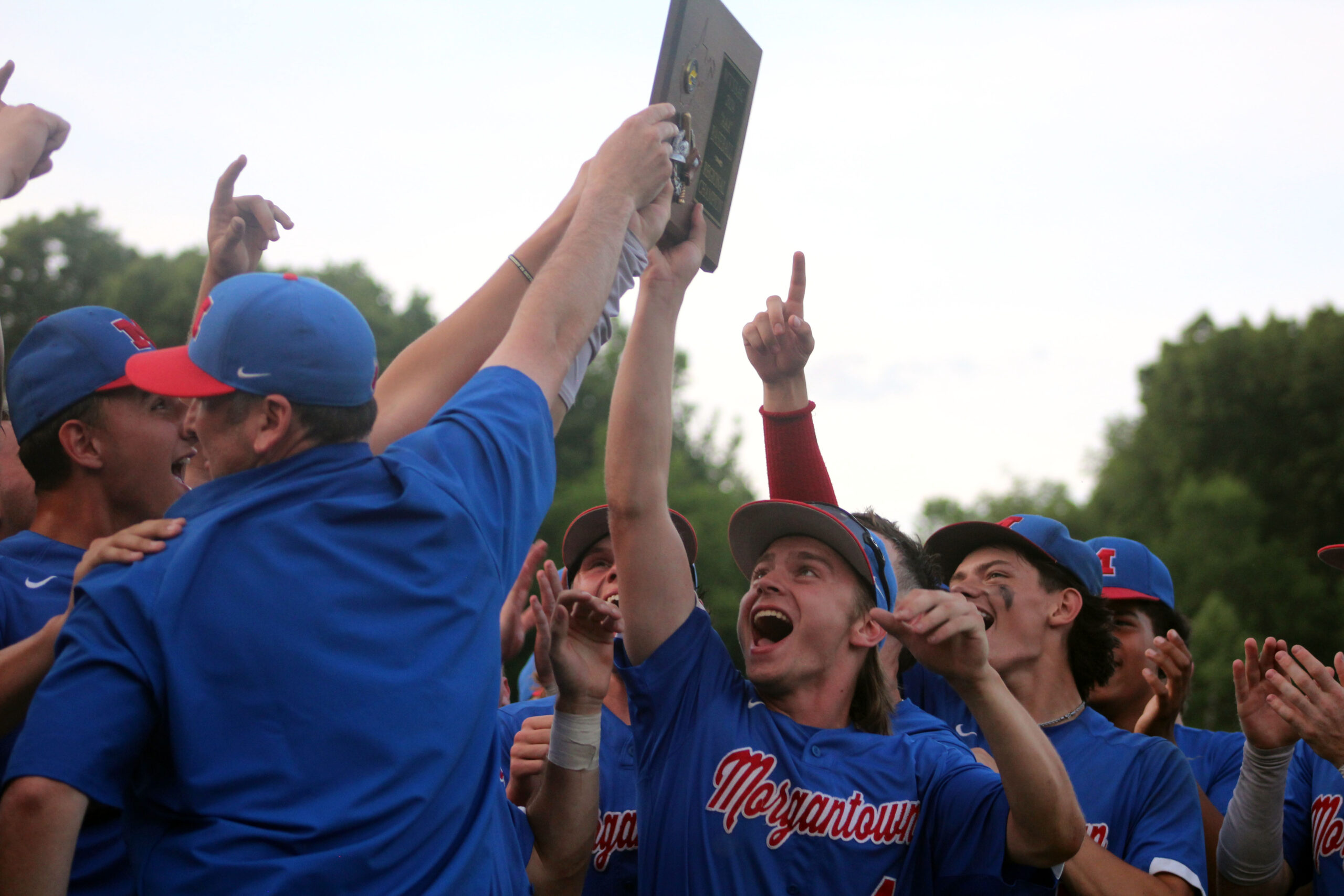 Milik throws 6 strong innings and drives in 2 as Morgantown beats Bridgeport to claim regional championship